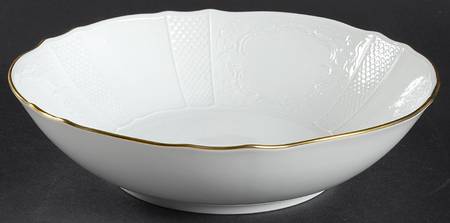 Golden Solitude 8" Round Vegetable Bowl