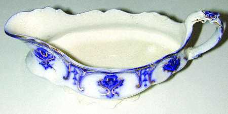 Chatham Blue Gravy Boat