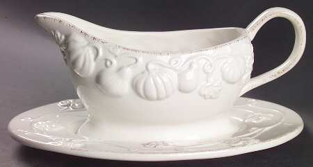 Countryside Harvest Gravy Boat & Underplate