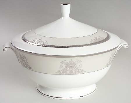 Floral Elegance Platinum Tureen &  Lid