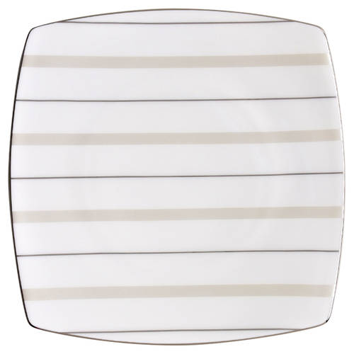Platinum Matrix Square Salad Plate