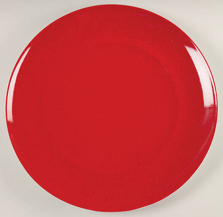 Pure Red Service Plate (Charger)