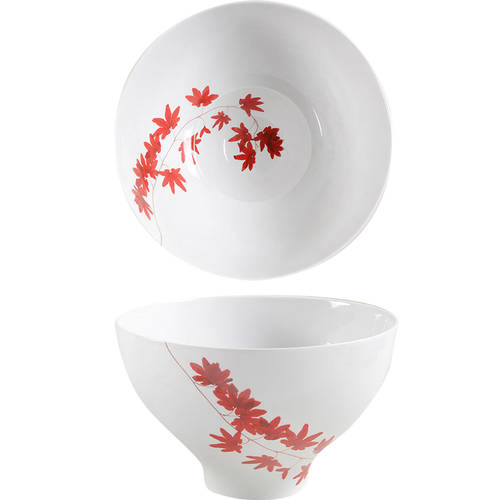 Pure Red 9" Salad Serving Bowl