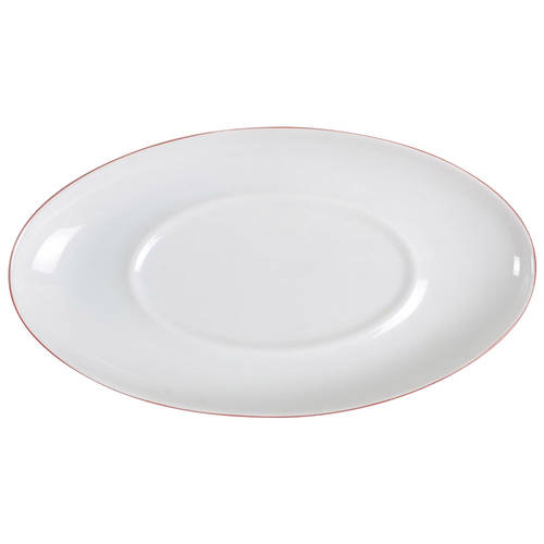 Pure Red Underplate for Gravy Boat