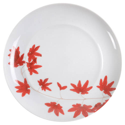 Pure Red Salad Plate