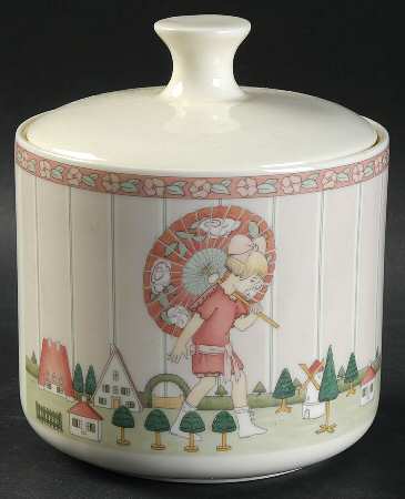 Golden Days Sugar Bowl & Lid