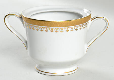 Gold Lace Sugar Bowl No Lid