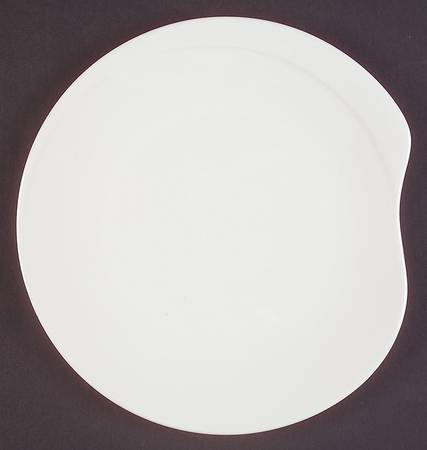 Global Cuisine White Salad Plate