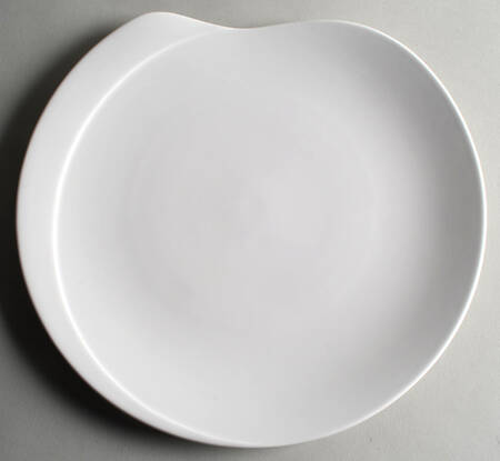 Global Cuisine White 12" Chop Plate (Round Platter)