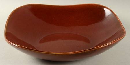 Global Cuisine Red 9" Round Vegetable Bowl