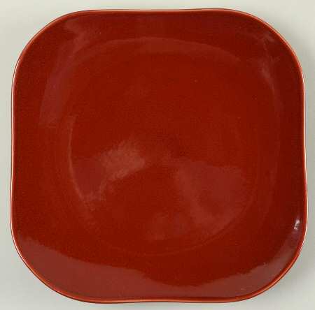 Global Cuisine Red Salad Plate by Mikasa