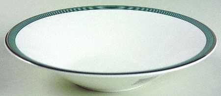 Connections Teal Blue Coupe Soup Bowl