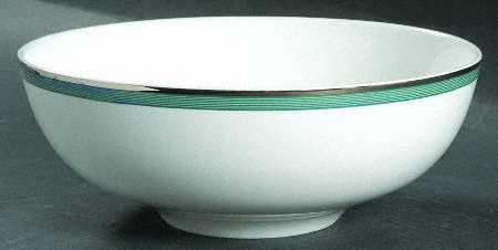 Connections Teal Blue 10" Round Vegetable Bowl