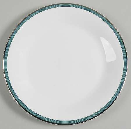 Connections Teal Blue 12" Chop Plate (Round Platter) by Mikasa