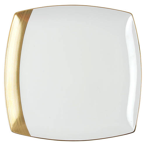Ridge Square Gold 12" Square Serving Platter