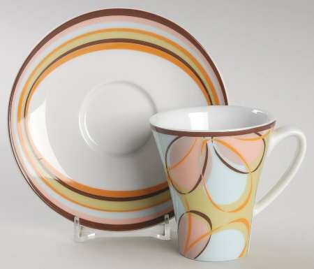 Buenos Aires Espresso Cup and Saucer Set
