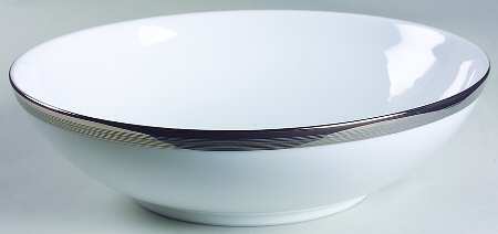Ridge Platinum 10" Round Vegetable Bowl