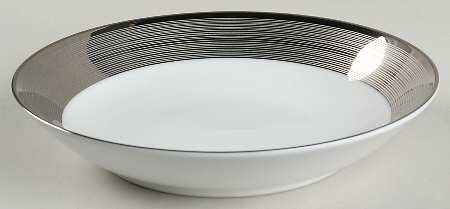 Ridge Platinum Coupe Soup Bowl by Mikasa