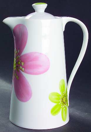 Spring Flowers Coffee Pot & Lid