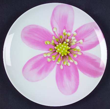 Spring Flowers Dessert/Pie Plate