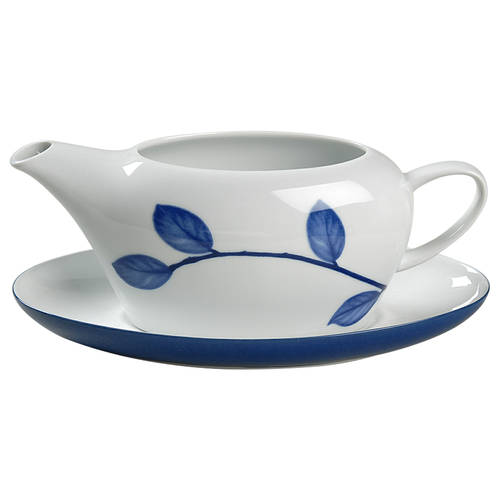 True Blue Gravy Boat & Underplate by Mikasa