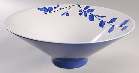 True Blue 12" Round Vegetable Bowl by Mikasa