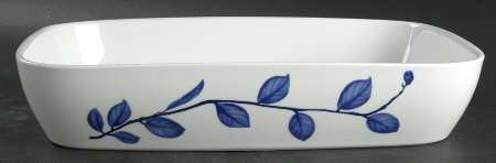 True Blue Rectangular Roaster