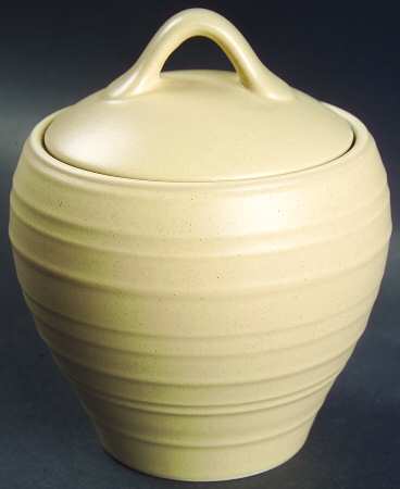 Swirl Celadon Sugar Bowl & Lid