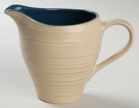 Swirl Dark Blue Creamer
