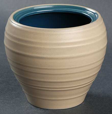 Swirl Dark Blue Sugar Bowl No Lid