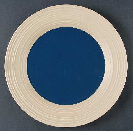 Swirl Dark Blue 12" Chop Plate (Round Platter)