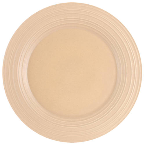 Swirl Tan 14" Round Platter