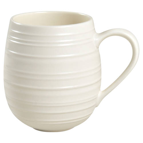 Swirl White Mug
