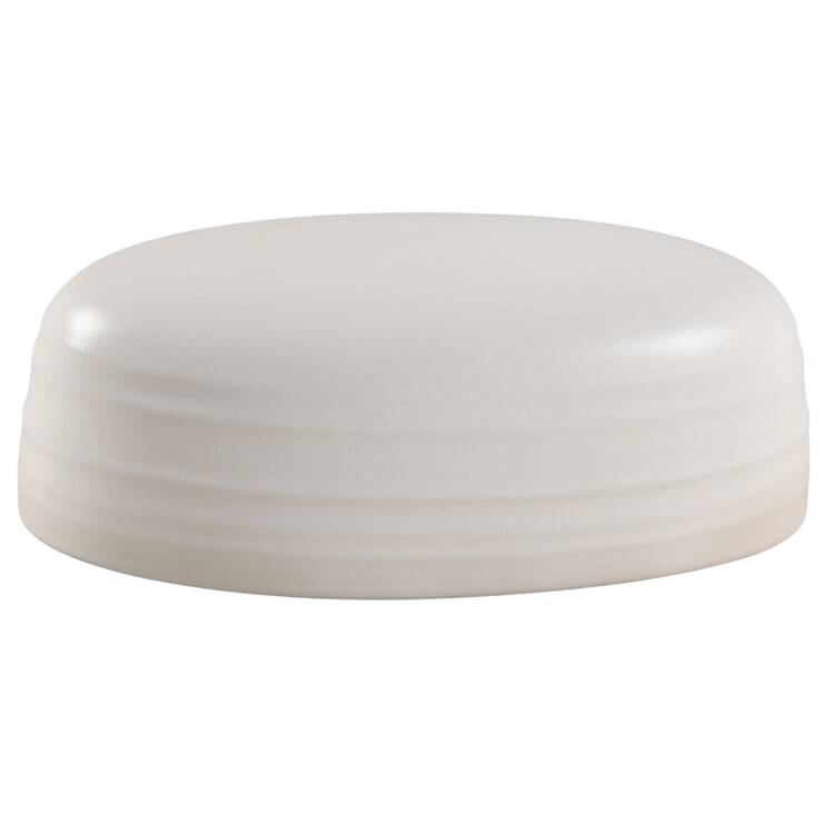 Swirl White Lid for 1/4 Lb Butter