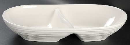 Swirl White Divided Server