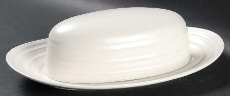 Swirl White 1/4 Lb Covered Butter
