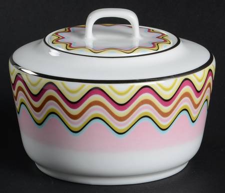 Margherita Sugar Bowl & Lid by Missoni Home