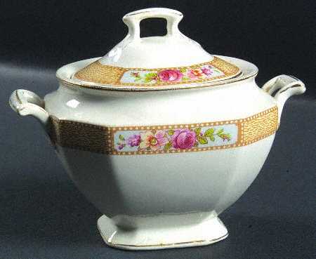 MEK229 Sugar Bowl & Lid