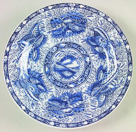 Torquay Blue (Smooth, No Trim) Bread & Butter Plate