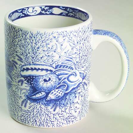 Torquay Blue (Smooth, No Trim) Mug