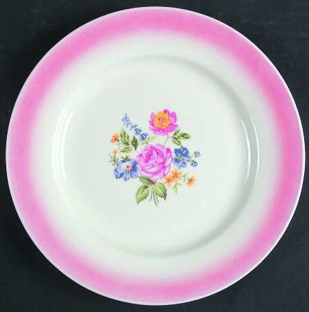 Heirloom Rose Pink Salad Plate