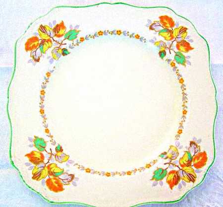 Ambrosia Square Dinner Plate