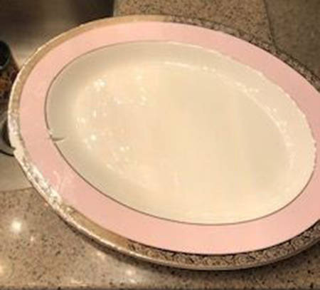 MAK4 14" Oval Serving Platter