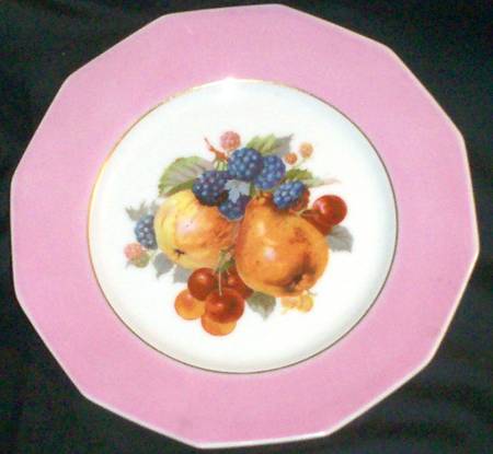 MRF10 Pink Salad Plate