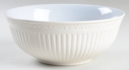 Italian Blue 8" Round Vegetable Bowl