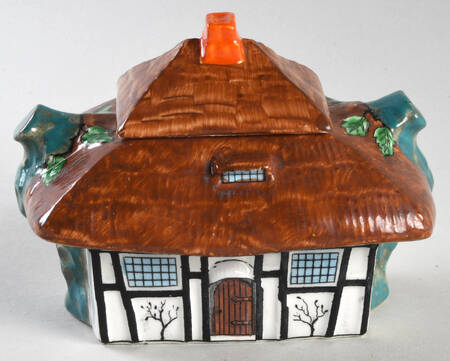 Rustic Sugar Bowl & Lid