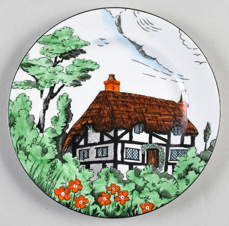 Rustic Bread & Butter Plate by John Maddock & Sons