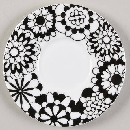 Bianco Nero Saucer for Demitasse Cup