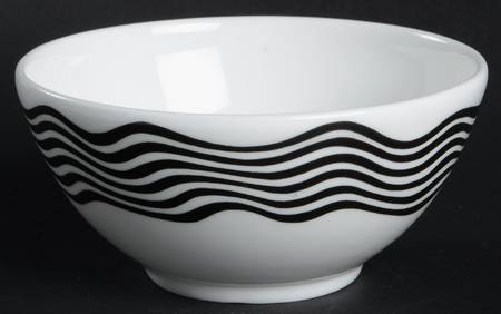 Bianco Nero Fruit/Dessert (Sauce) Bowl