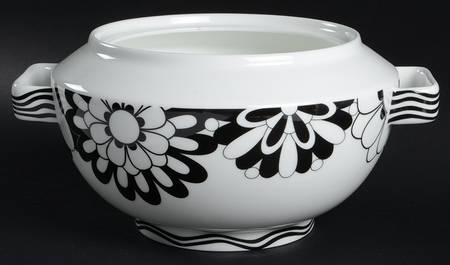 Bianco Nero Tureen No Lid